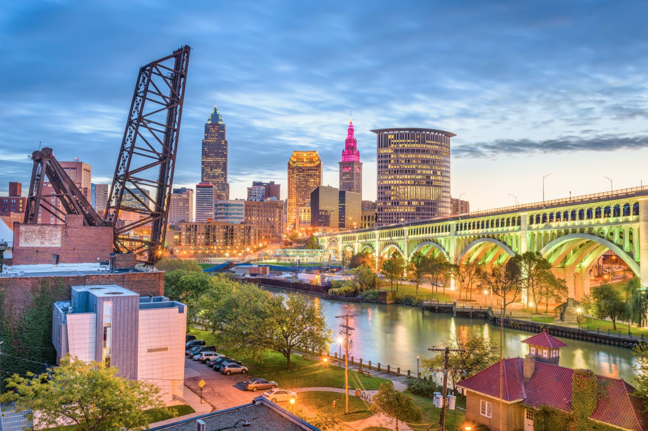 The Cleveland Flats: From Iron Furnaces to Boat Slips on the Cuyahoga